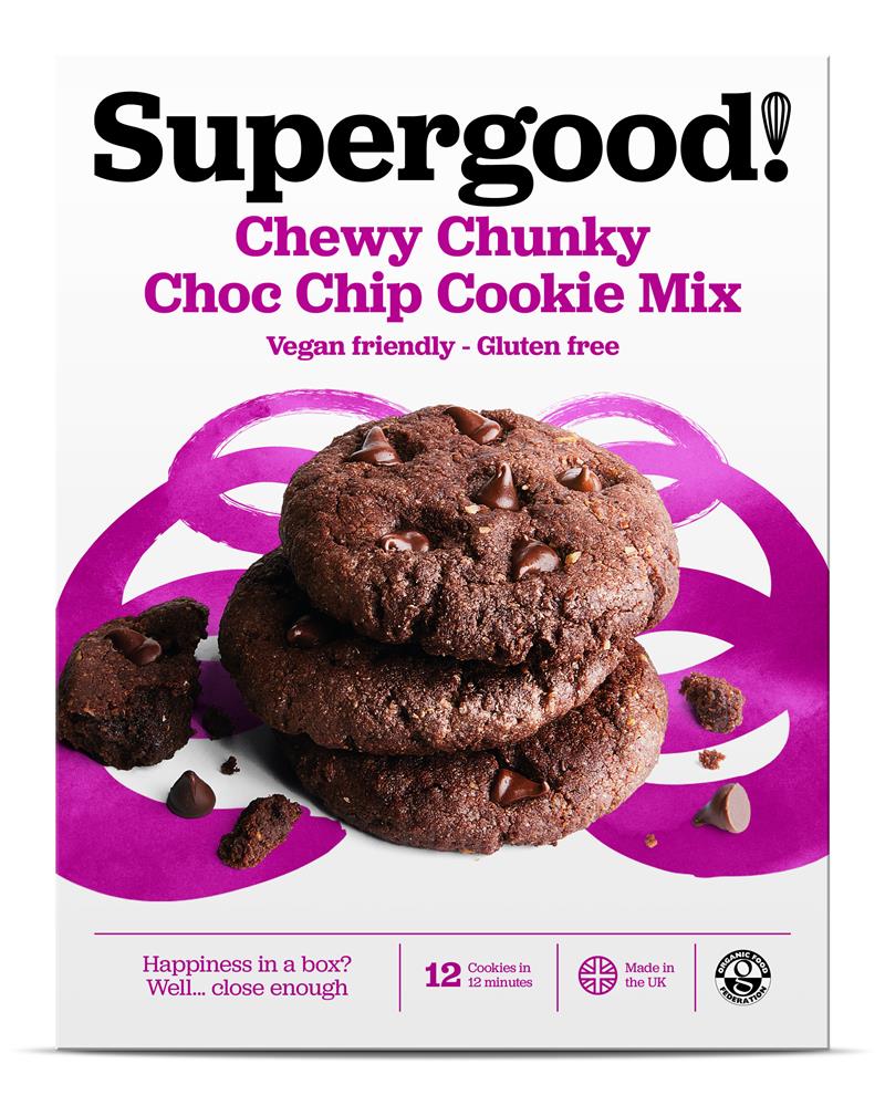 Chewy Chunk Choc Chip Cookie Mix - Supergood - 245g