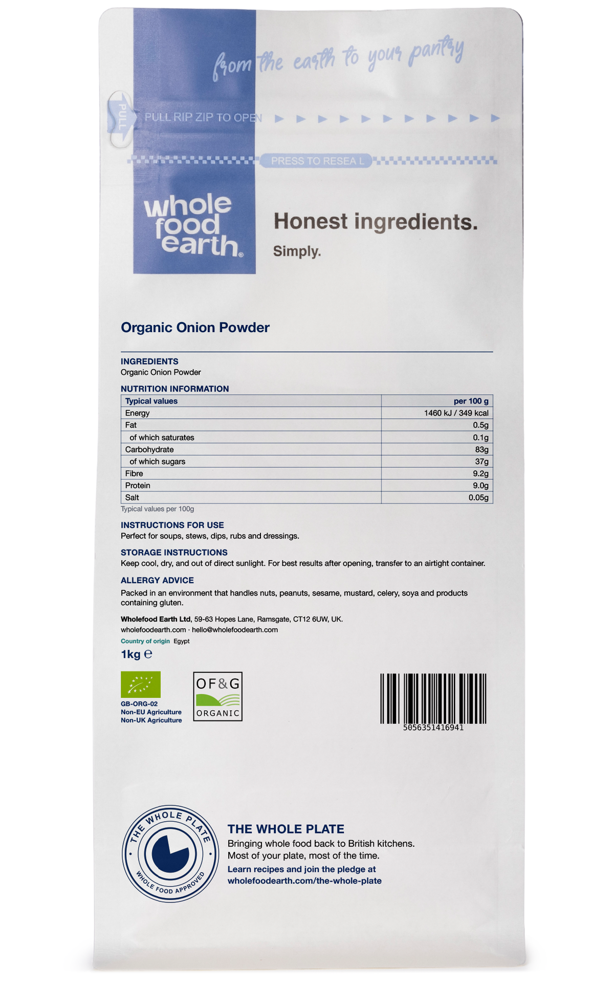 Organic Onion Powder