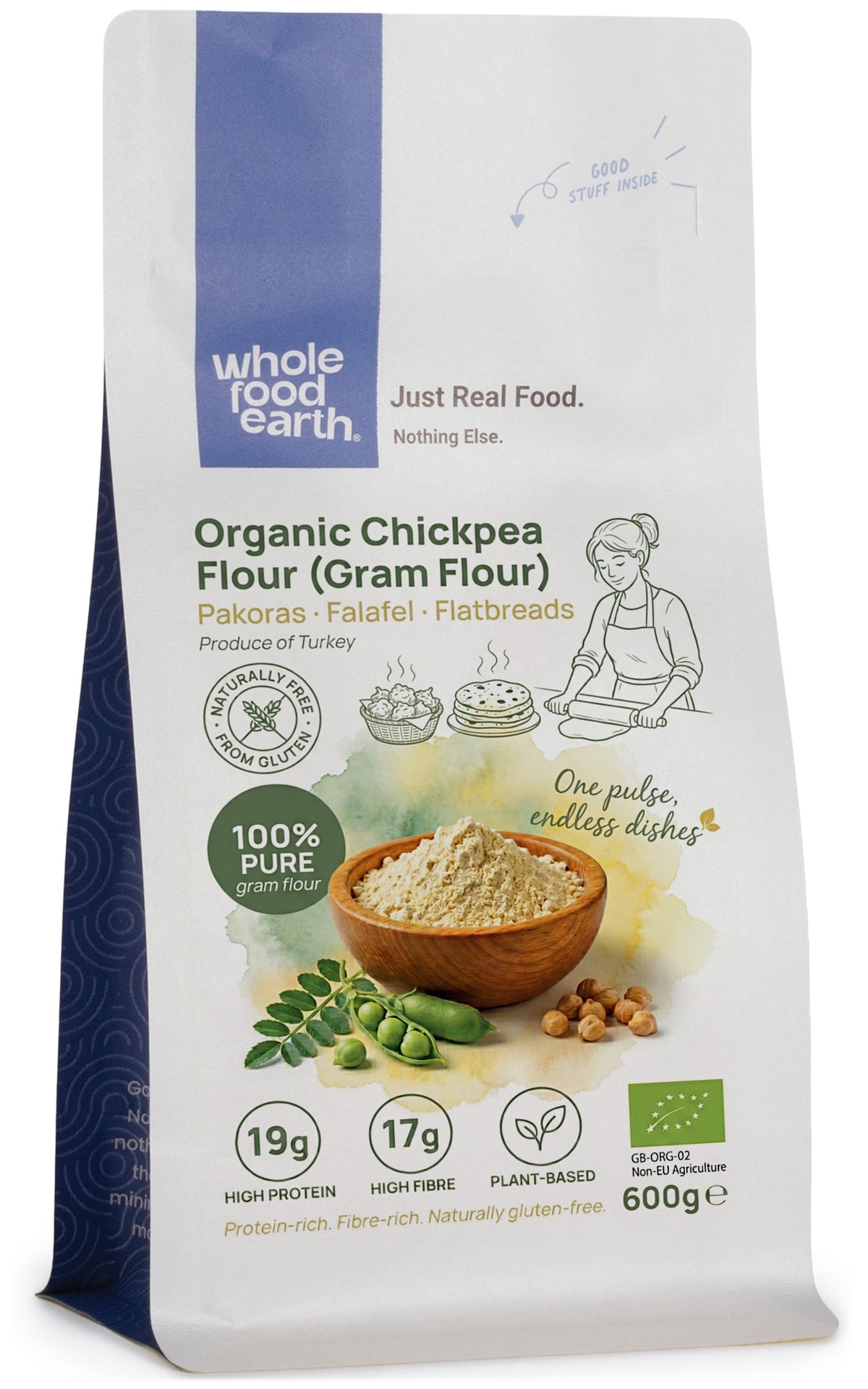 Organic Chickpea Flour (Gram Flour)