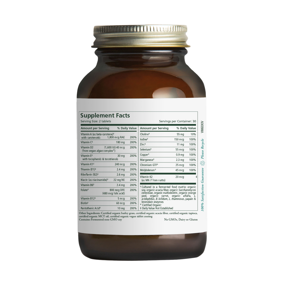 Pure Synergy Multi-Vita-Min, 60 Tablets