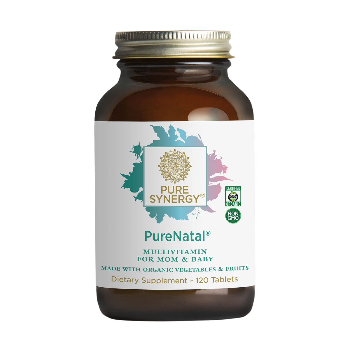 Pure Synergy PureNatal Multivitamin, 120 Tablets