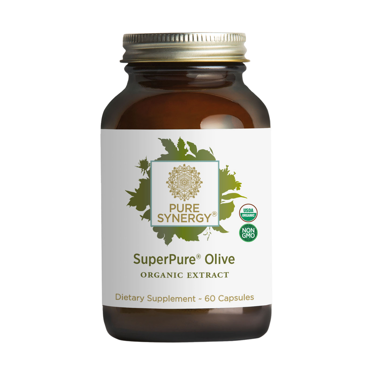 Pure Synergy SuperPure Olive, 60 Capsules