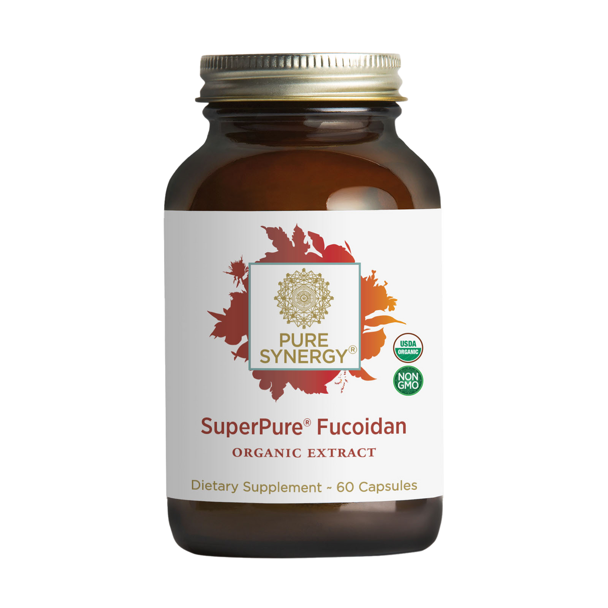 Pure Synergy SuperPure Fucoidan, 60 Capsules