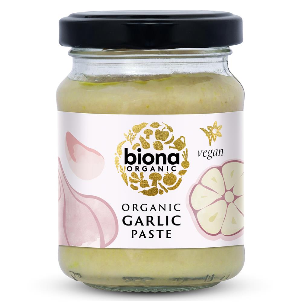 Organic Garlic Paste - 130g - Biona