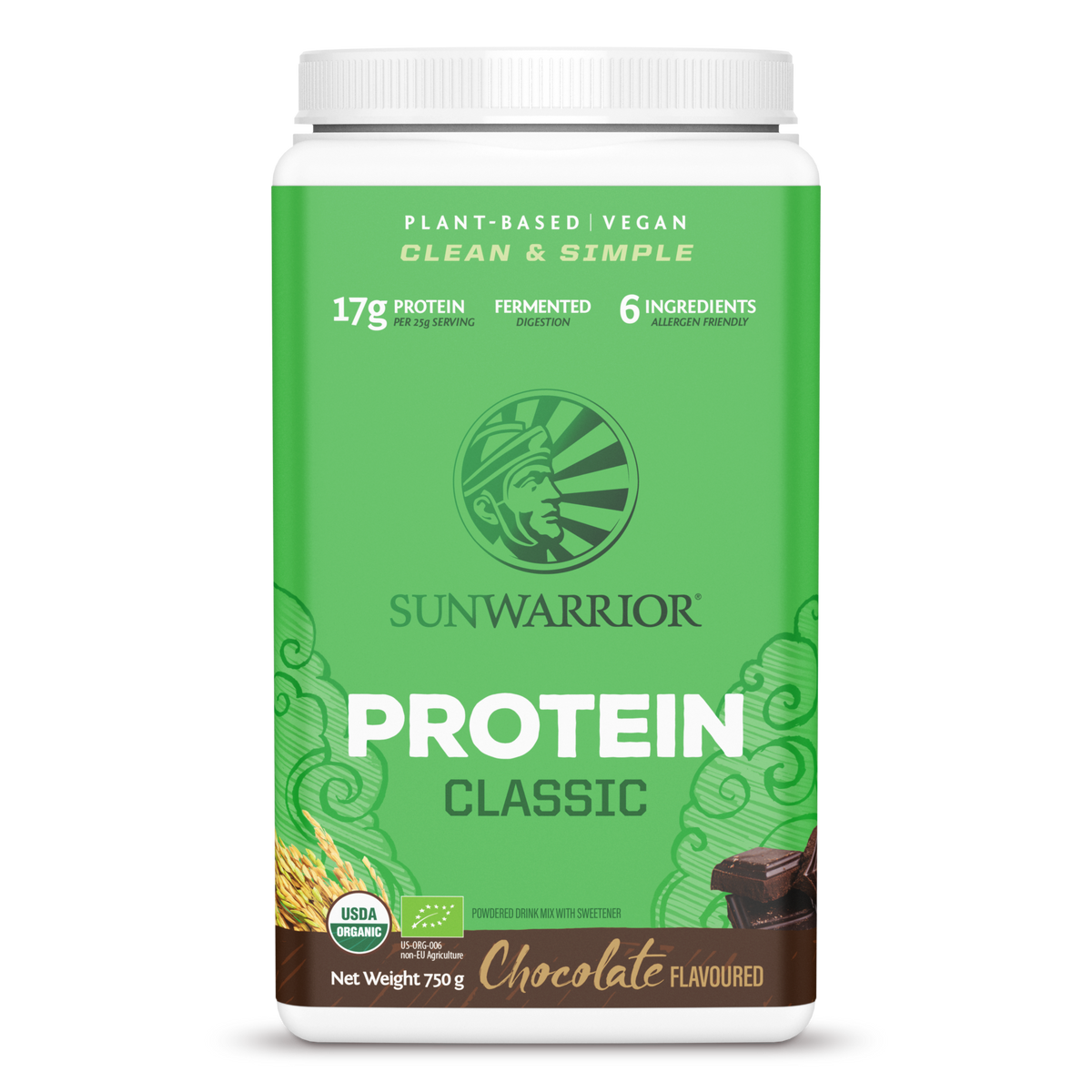 Sunwarrior Organic Classic Brown Rice Protein Powder