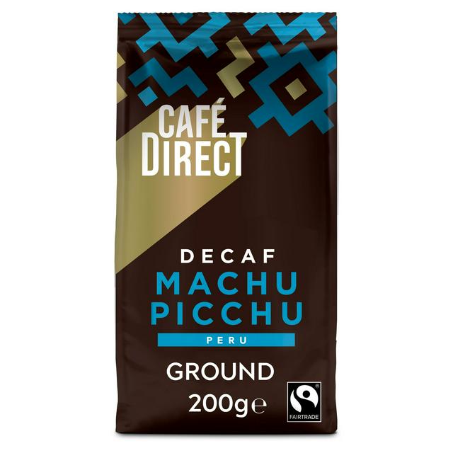 Fairtrade Machu Picchu Decaff Coffee - 200g - Cafedirect