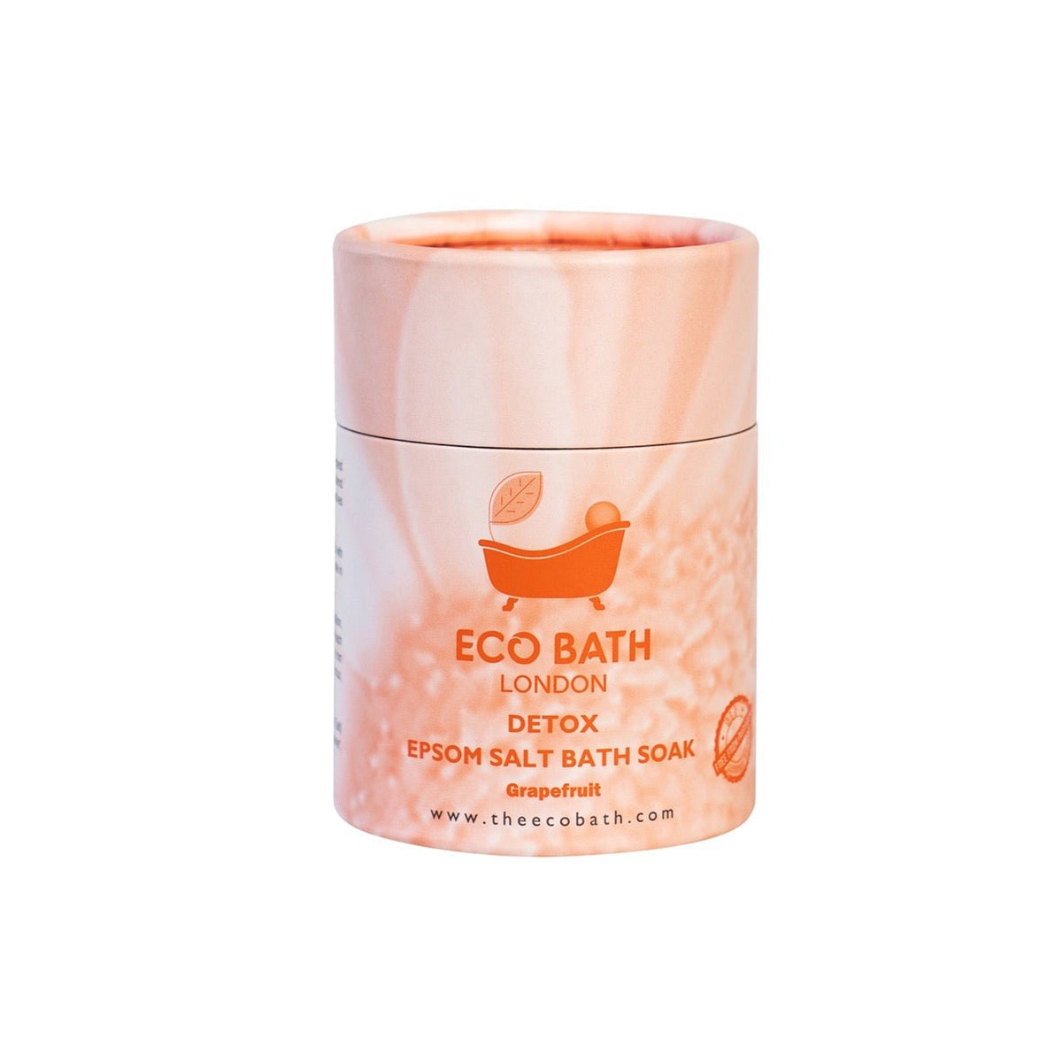 Eco Bath London Detox Epsom Salt Bath Soak - Tube, 250g or 1kg