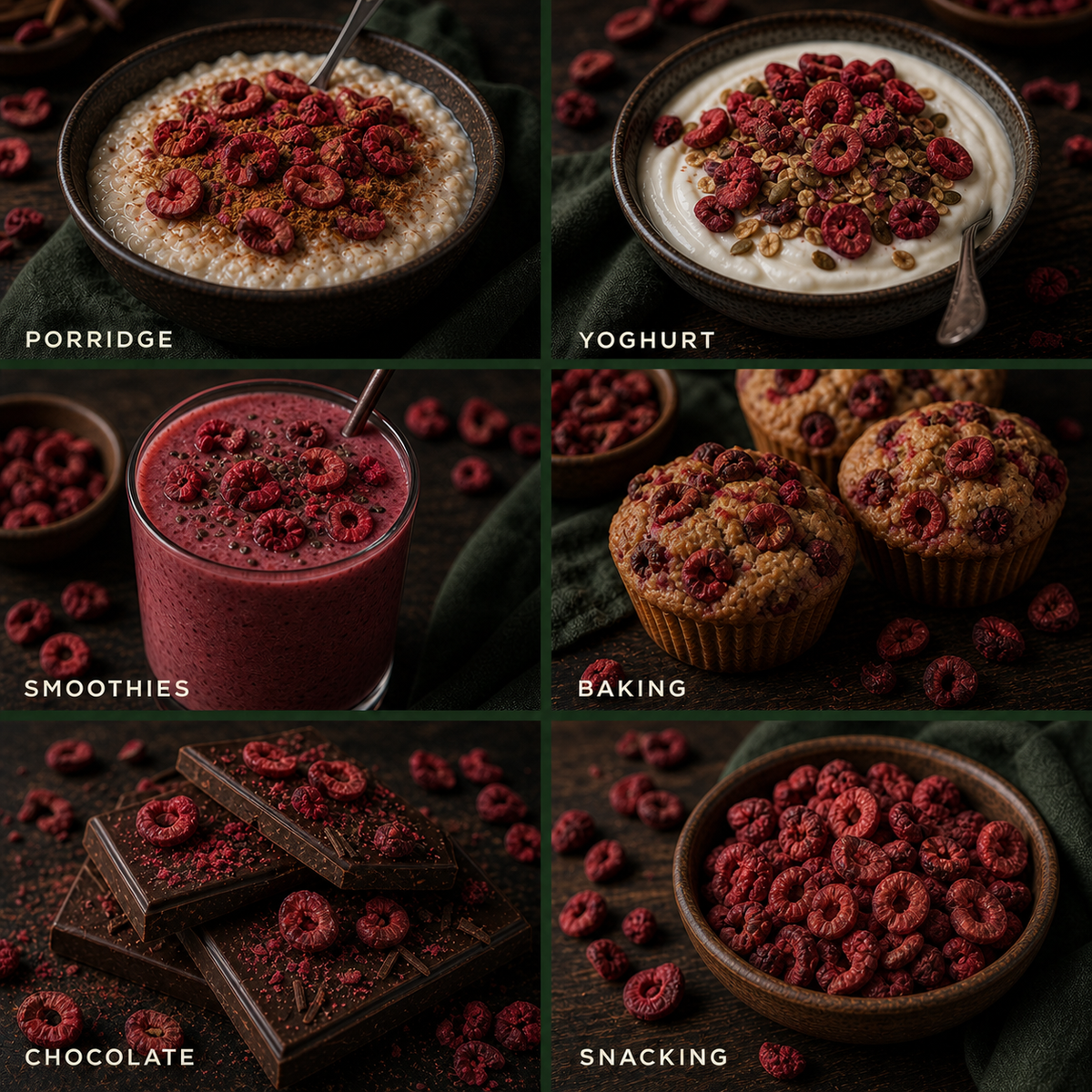 Freeze Dried Sour Sliced Cherries