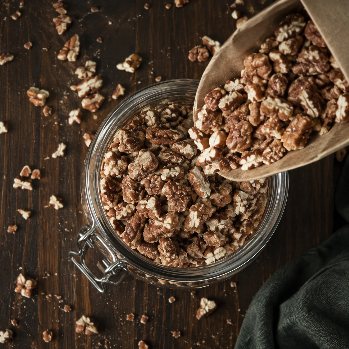 Organic Pecan Pieces