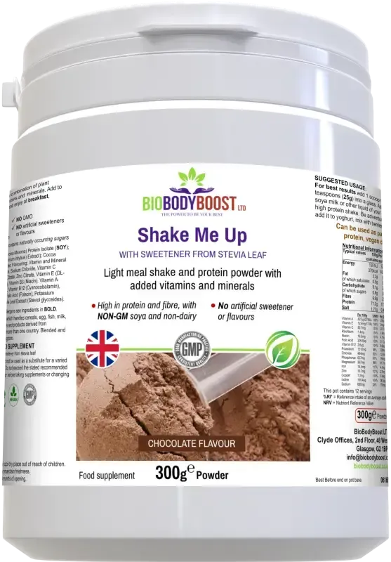 Shake Me Up Chocolate Vegan Protein Shake for Women | Meal Shake