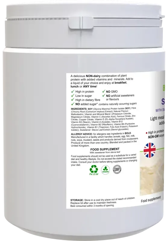 Shake Me Up Vanilla Vegan Protein Shake for Women | Meal Shake