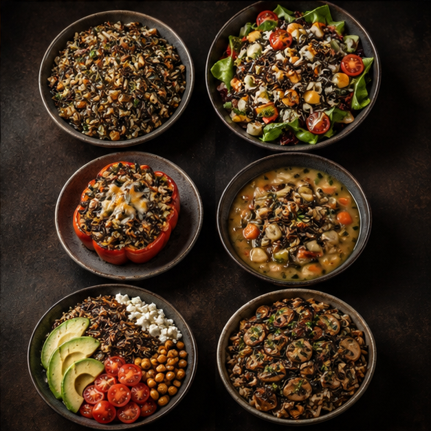Infinity Foods Bulk Organic Wild Rice Mix