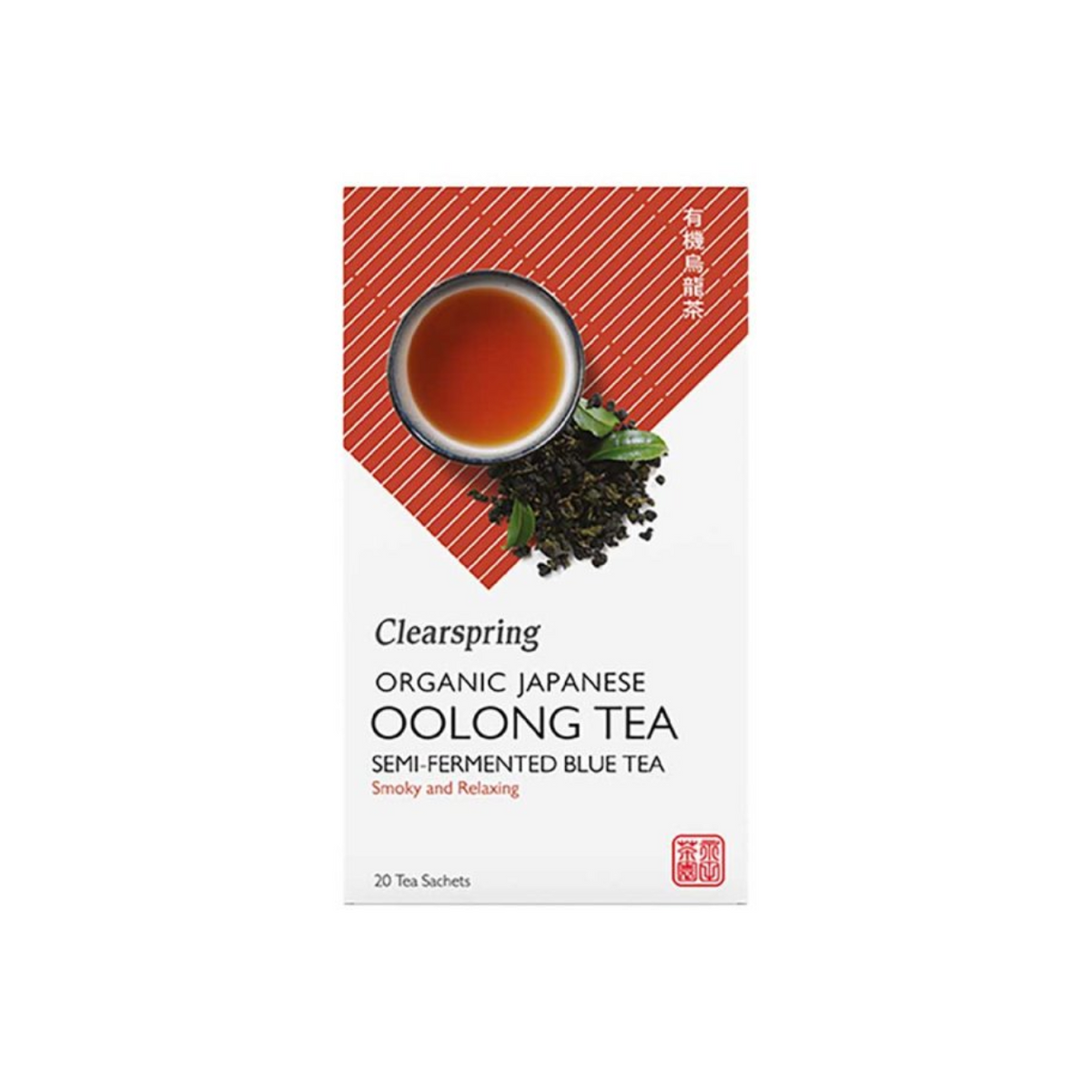 Clearspring Organic Oolong Semi-Fermented Blue Tea Bags (20 Bags)