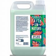 Faith in Nature Bulk Aloe Vera Body Wash 5L
