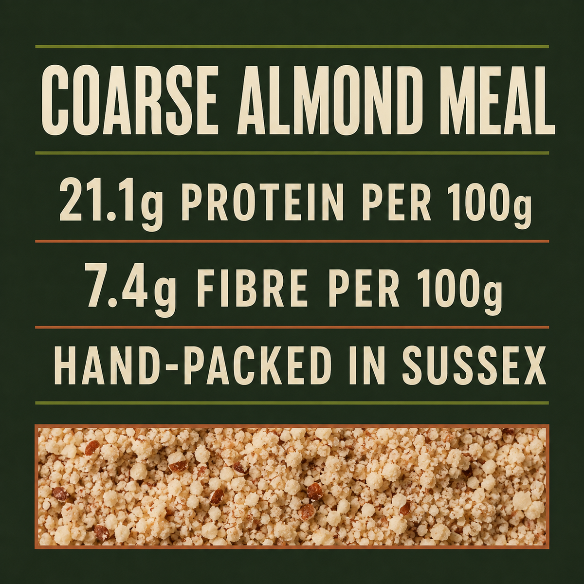 Organic Coarse Almond Meal