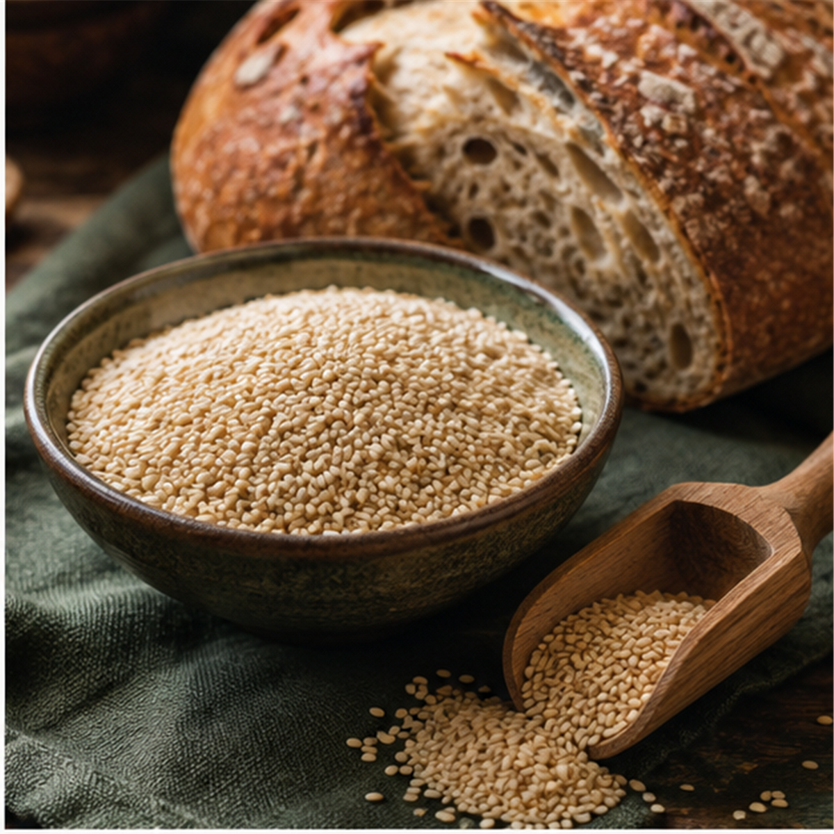 Infinity Foods Bulk Organic Hulled Sesame Seeds