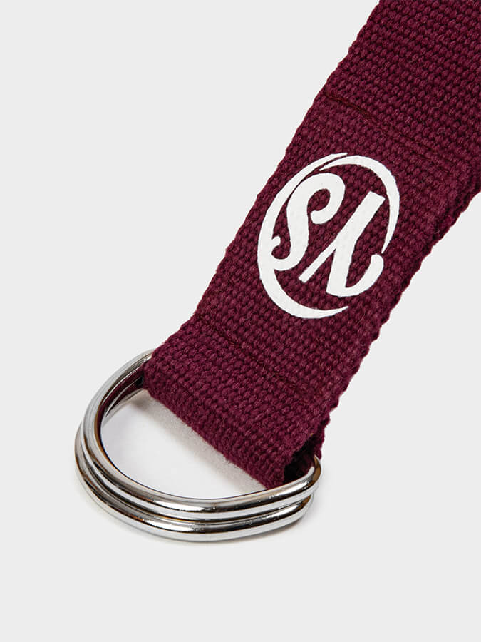 Yoga Studio GOTS Organic Cotton D-Ring 2.5m Yoga Belt Strap