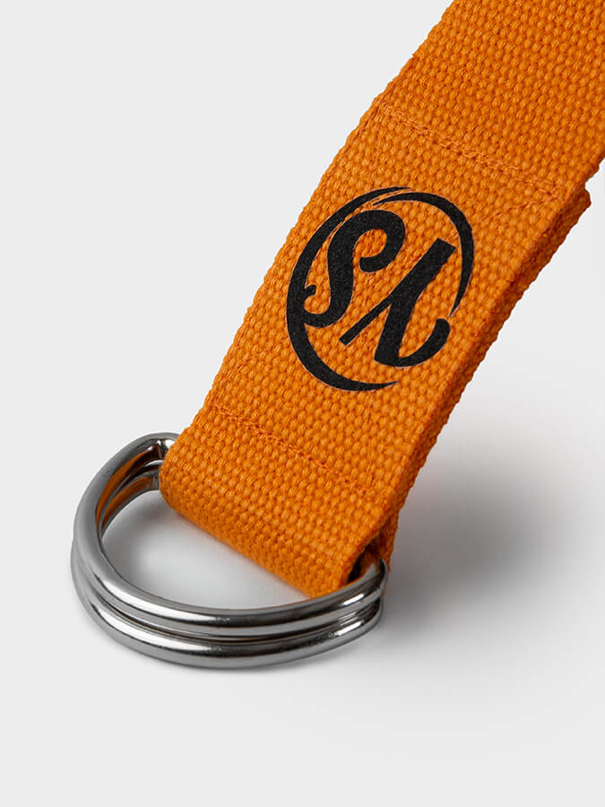 Yoga Studio GOTS Organic Cotton D-Ring 2.5m Yoga Belt Strap