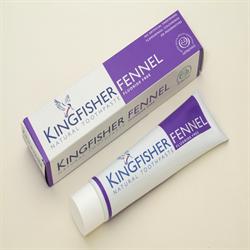 Fennel Fluoride Free Toothpaste - Kingfisher - 100ml