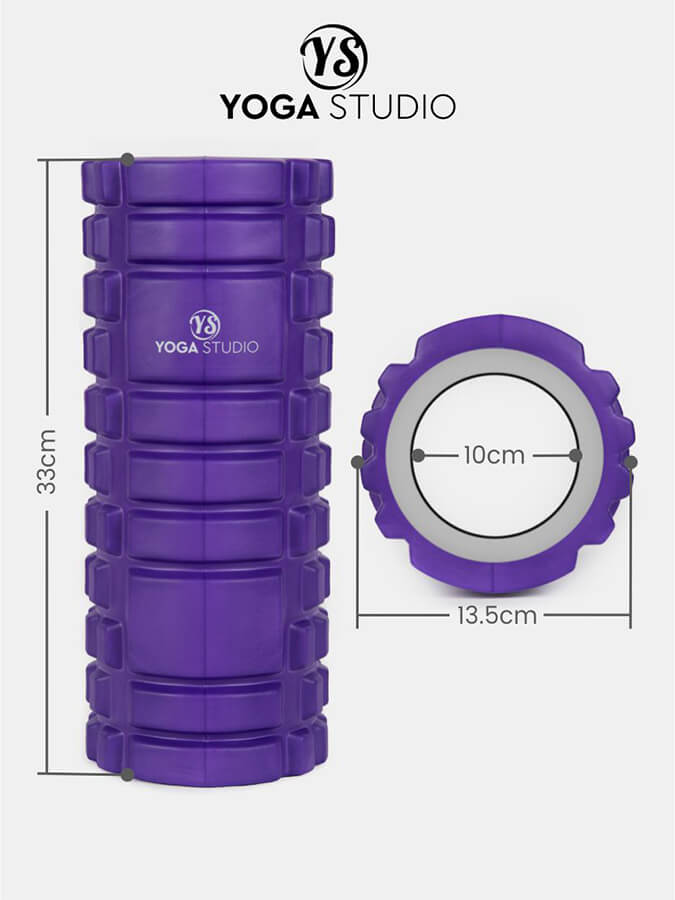 Yoga Studio SMR Trigger Point Grid Foam Massage Roller