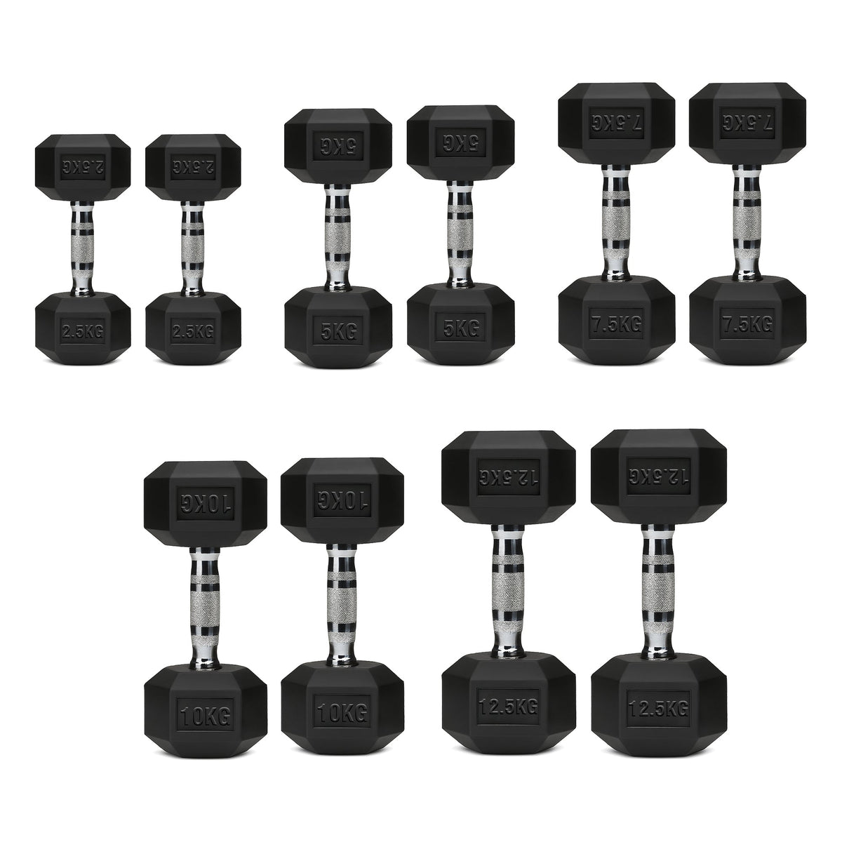 Hex Dumbbells 5 Tier Rack with or without Weights & Bench – Vertical Dumbbell Storage Stand for Home Gym