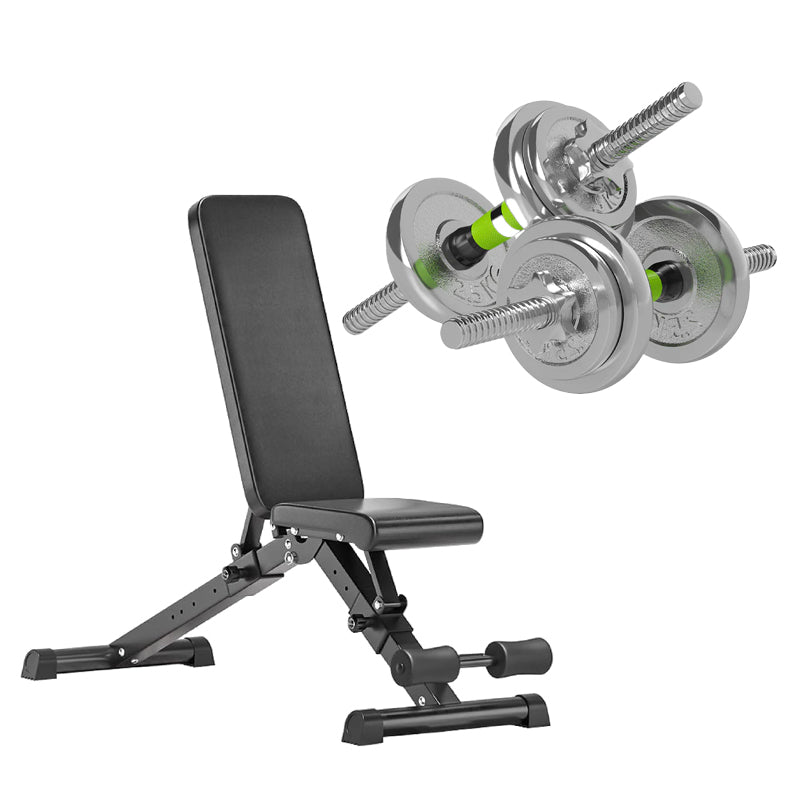 20kg Adjustable Steel Dumbbells Set with Walnut Handle – Compact, Durable Home Gym Free Weights