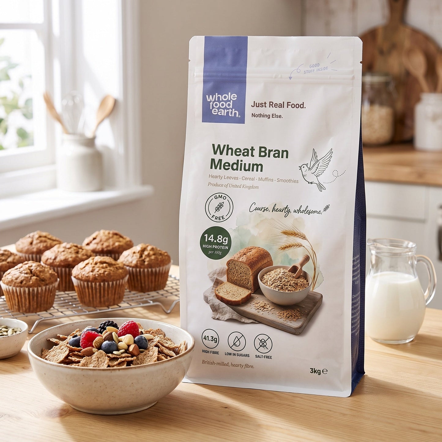 Wheat Bran Medium
