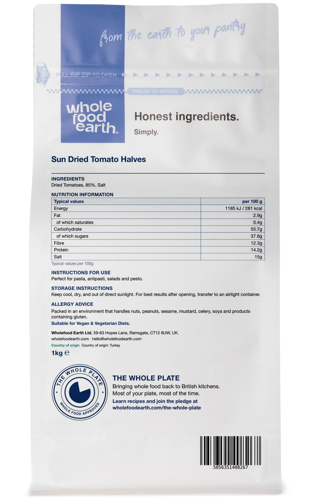 Sun Dried Tomato Halves
