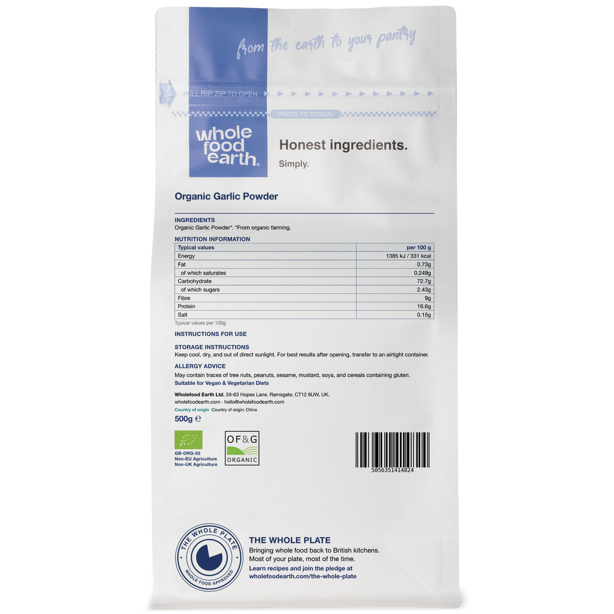 Organic Garlic Powder