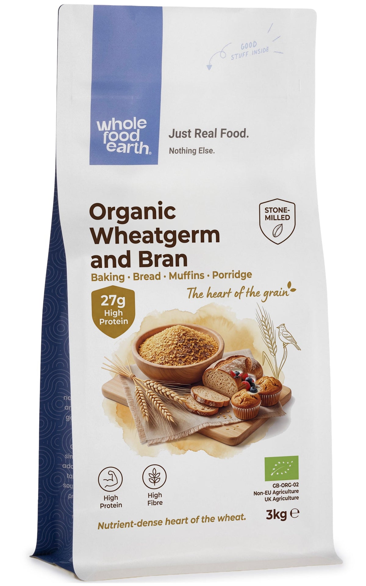 Organic Wheatgerm and Bran