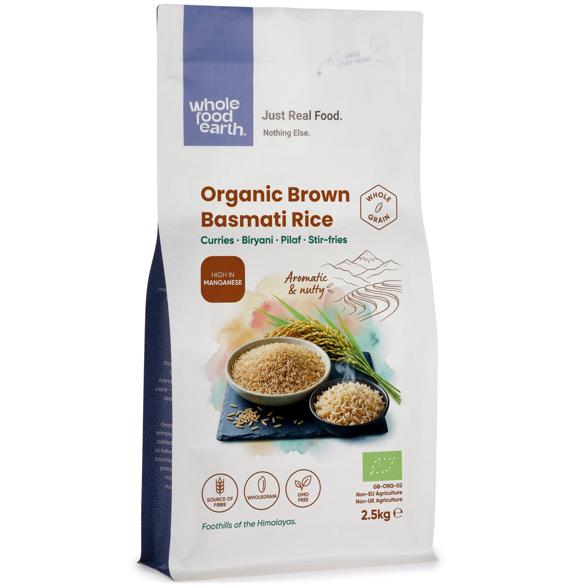 Organic Brown Basmati Rice