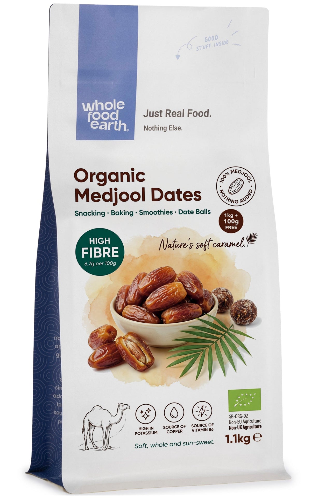 Organic Dried Medjoul/Medjool Dates