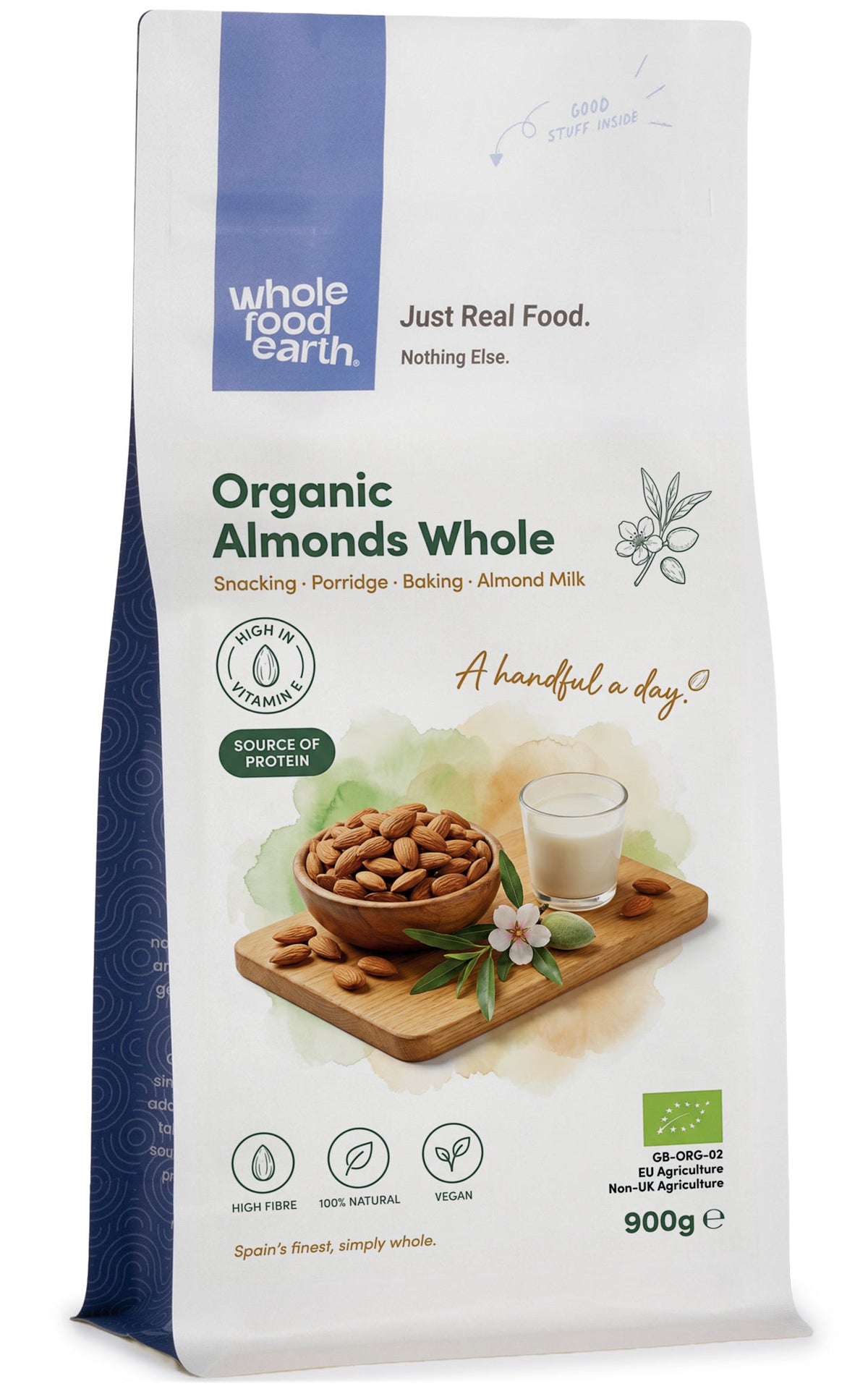 Organic Almonds Whole