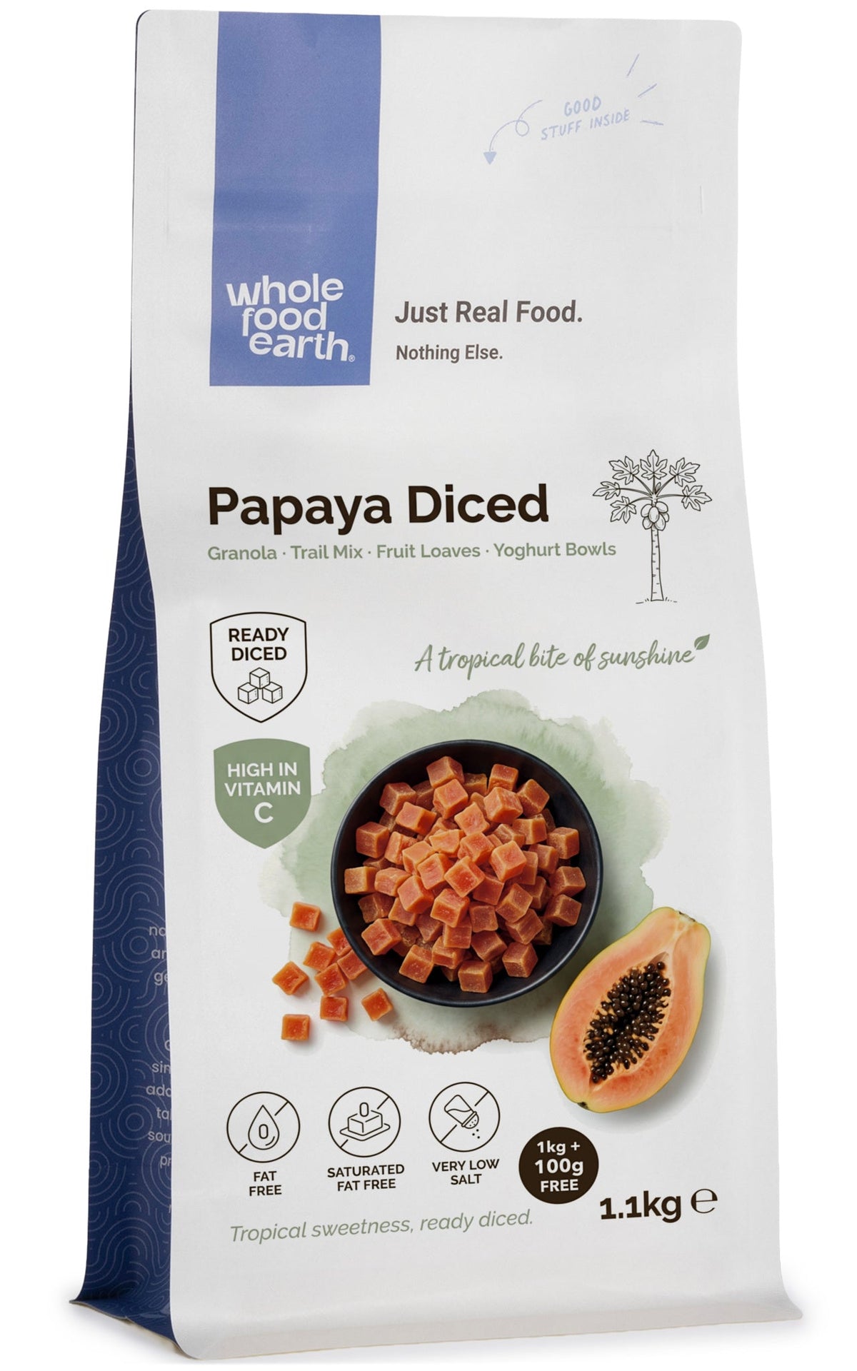 Papaya Diced