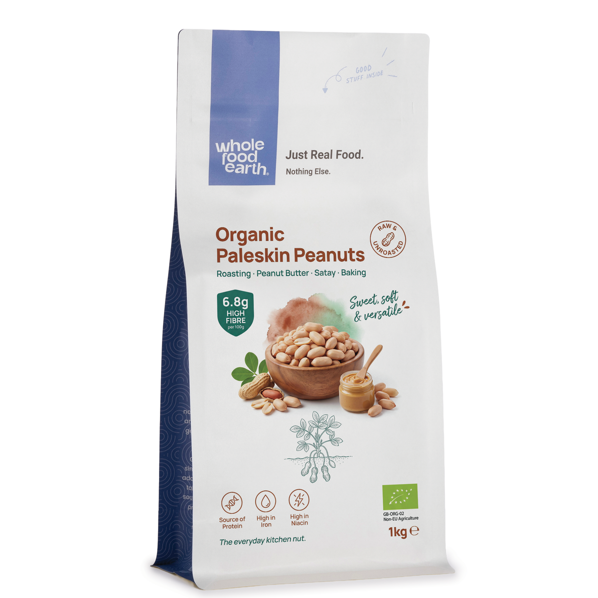 Organic Paleskin Peanuts