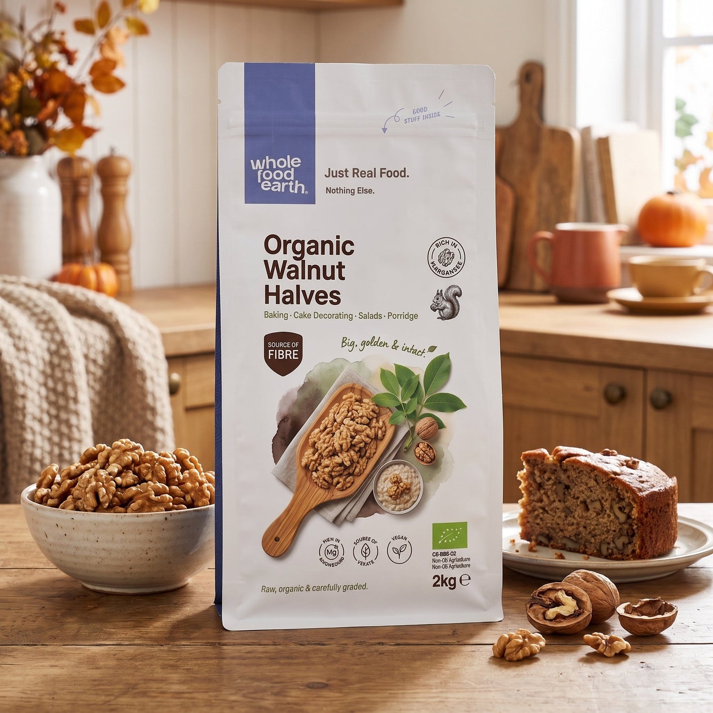 Organic Walnut Halves
