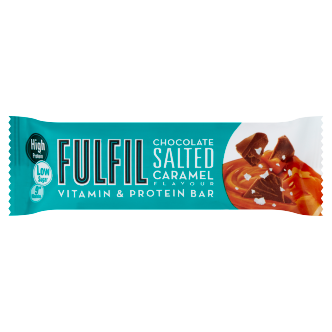 15 x Fulfil Salted Caramel Vitamin & Protein Bar 55Gm