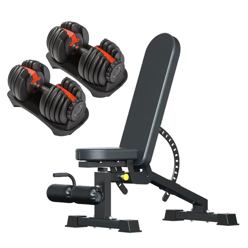 Adjustable Dumbbell Set – 24kg (53lbs) Quick Select – 10 Levels