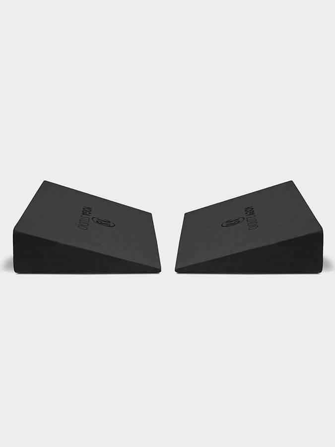 Yoga Studio EVA Foam Half Wedges Twin Pack Pair