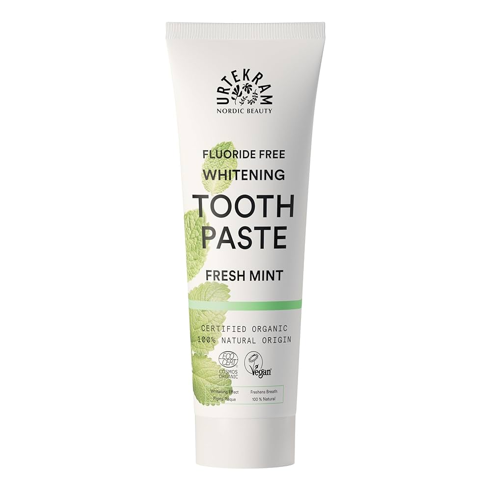 Bio9 Toothpaste Fresh Mint Whitening - Urtekram - 75ml