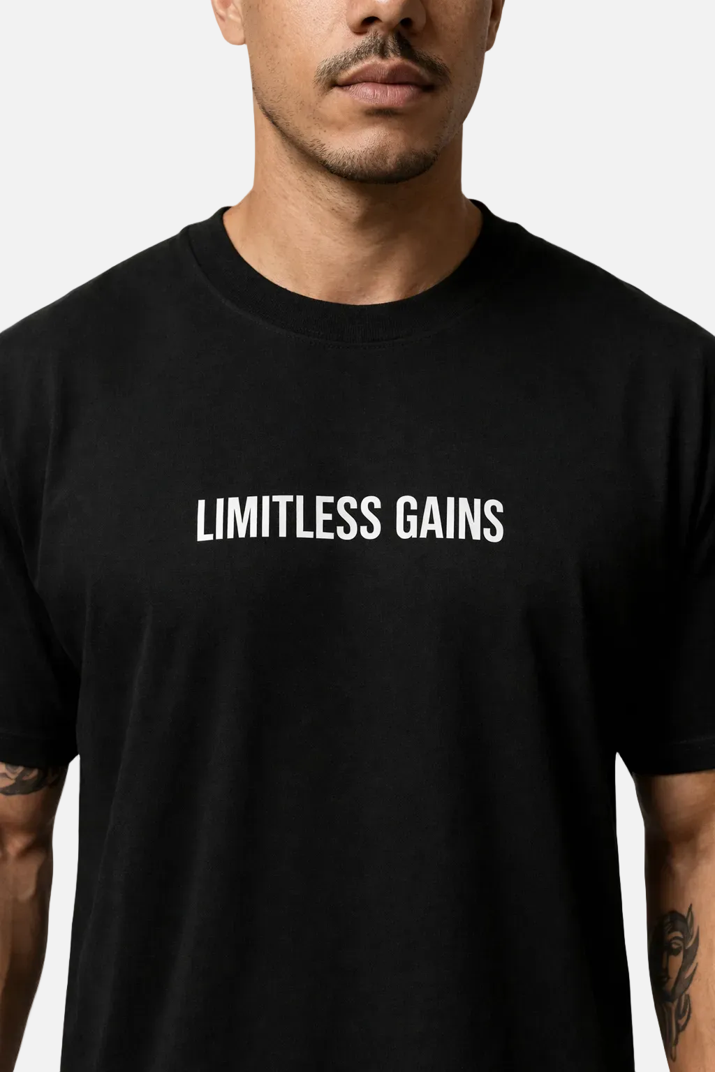 Men's Oversized Heavyweight Gym T-Shirt