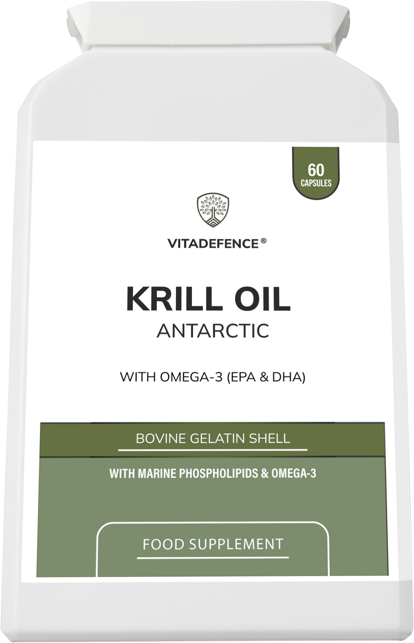Krill Oil Antarctic — 60 Softgels