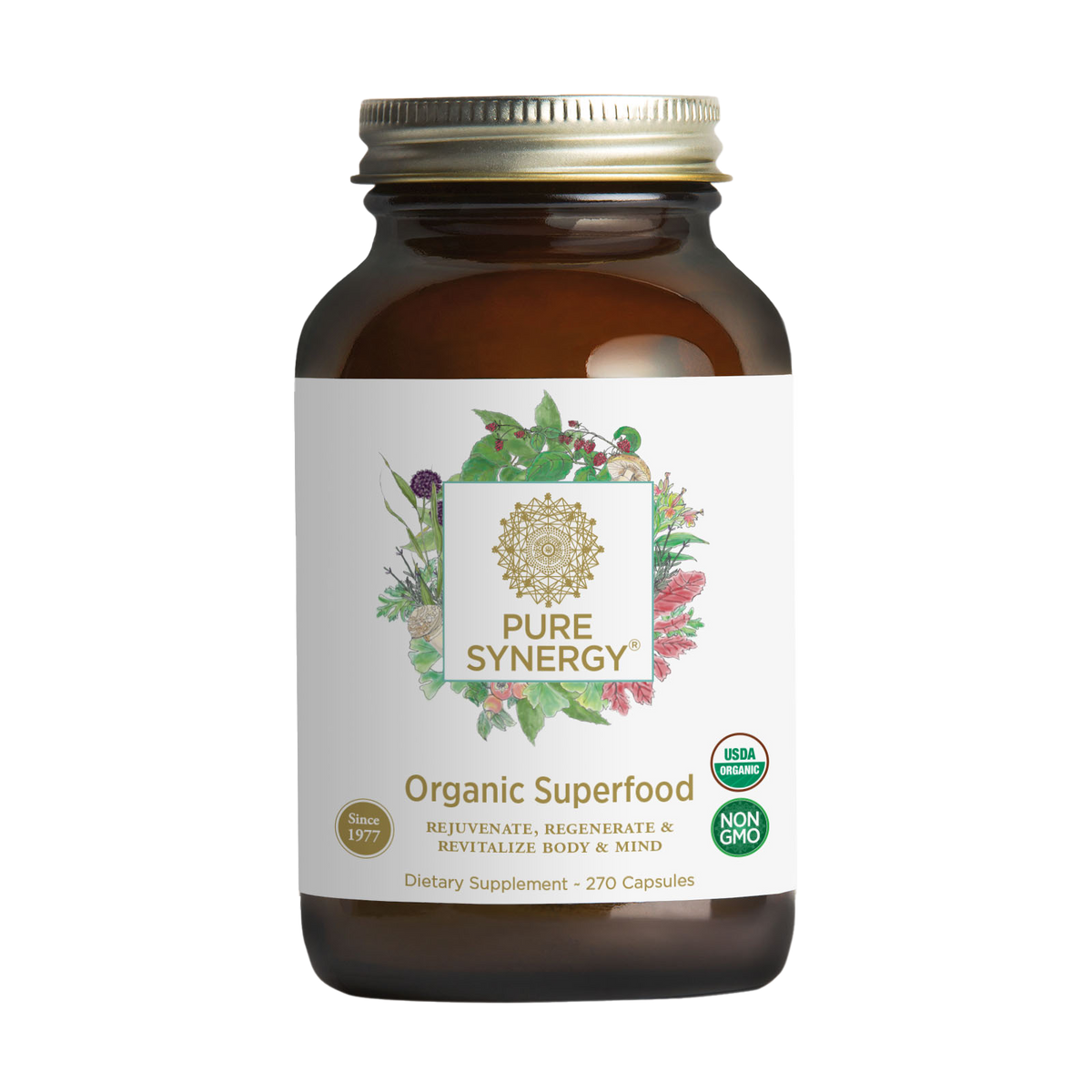 Pure Synergy Superfood Powder & Capsules