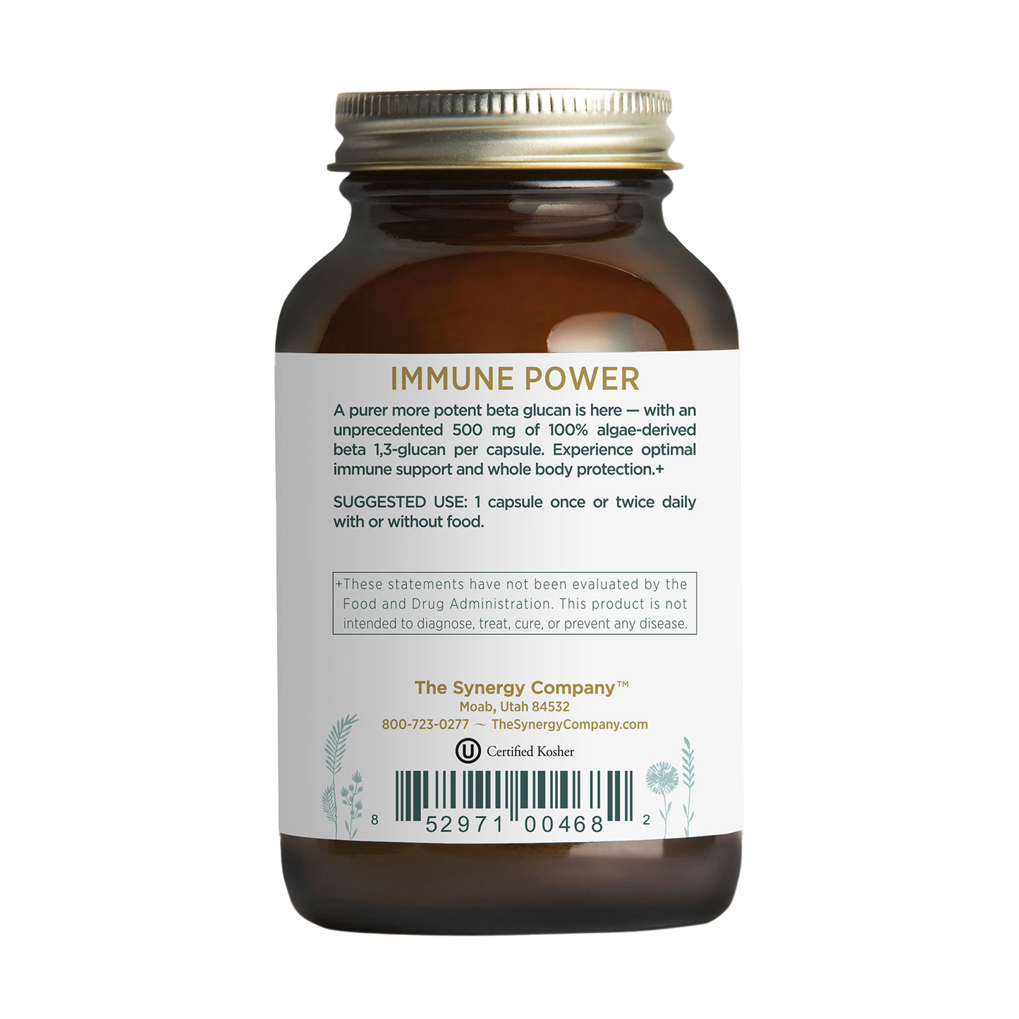 Pure Synergy SuperPure® Beta 1,3-Glucan Extract