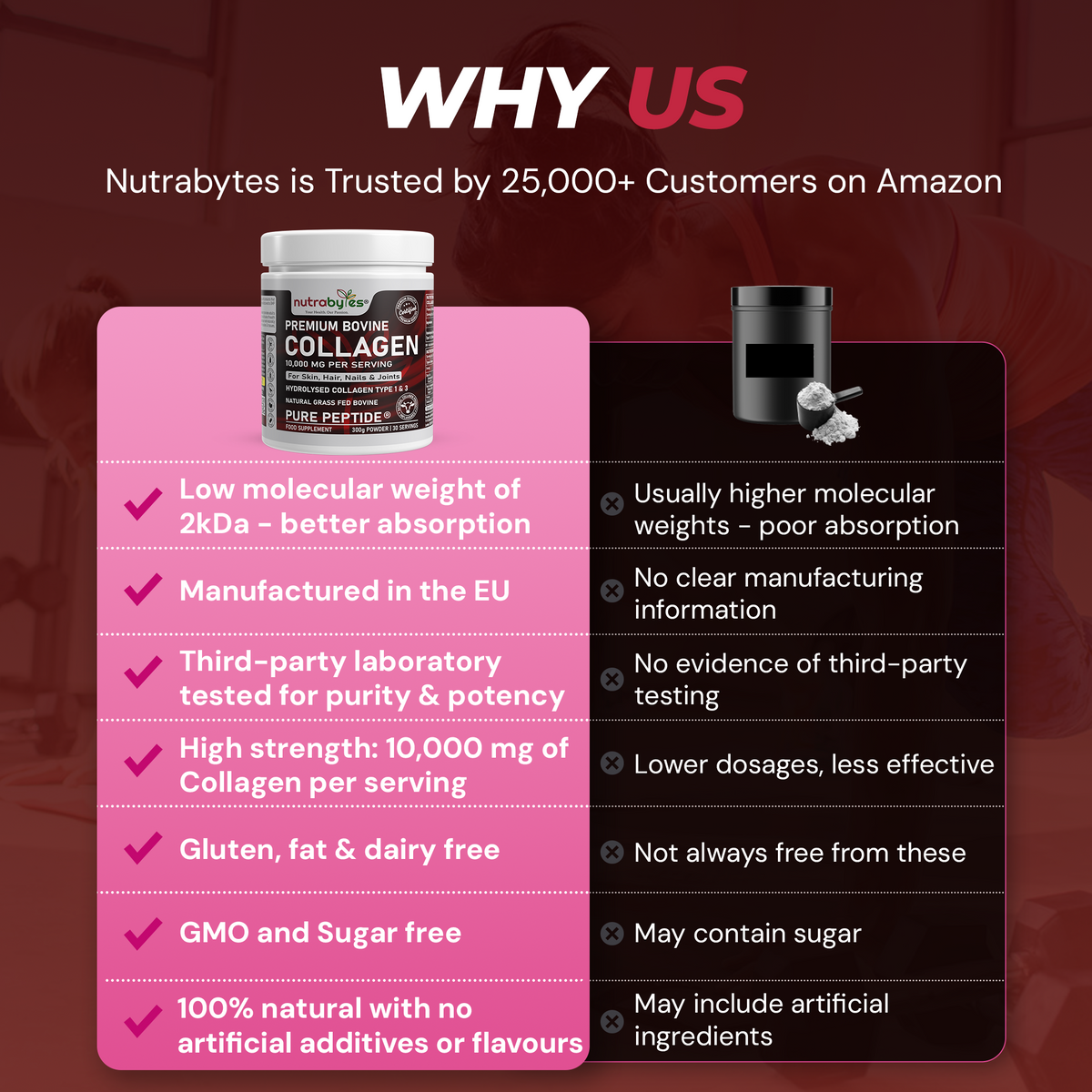 Premium Bovine Collagen Powder 10,000mg