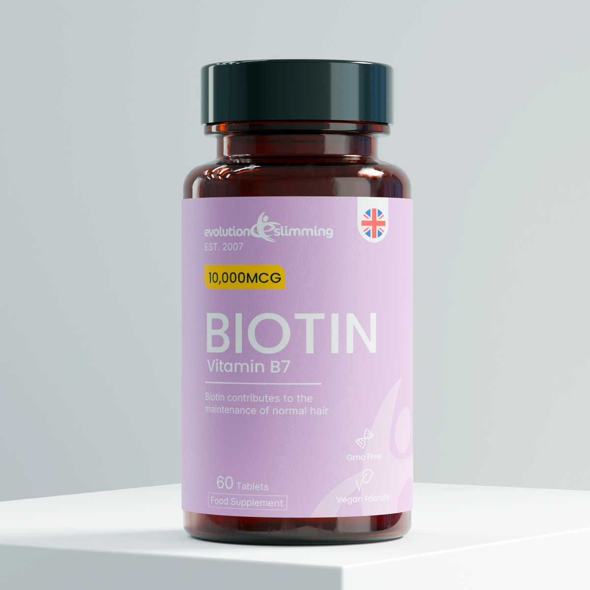 Biotin Max 10,000mcg Tablets | Hair Health & Skin Support