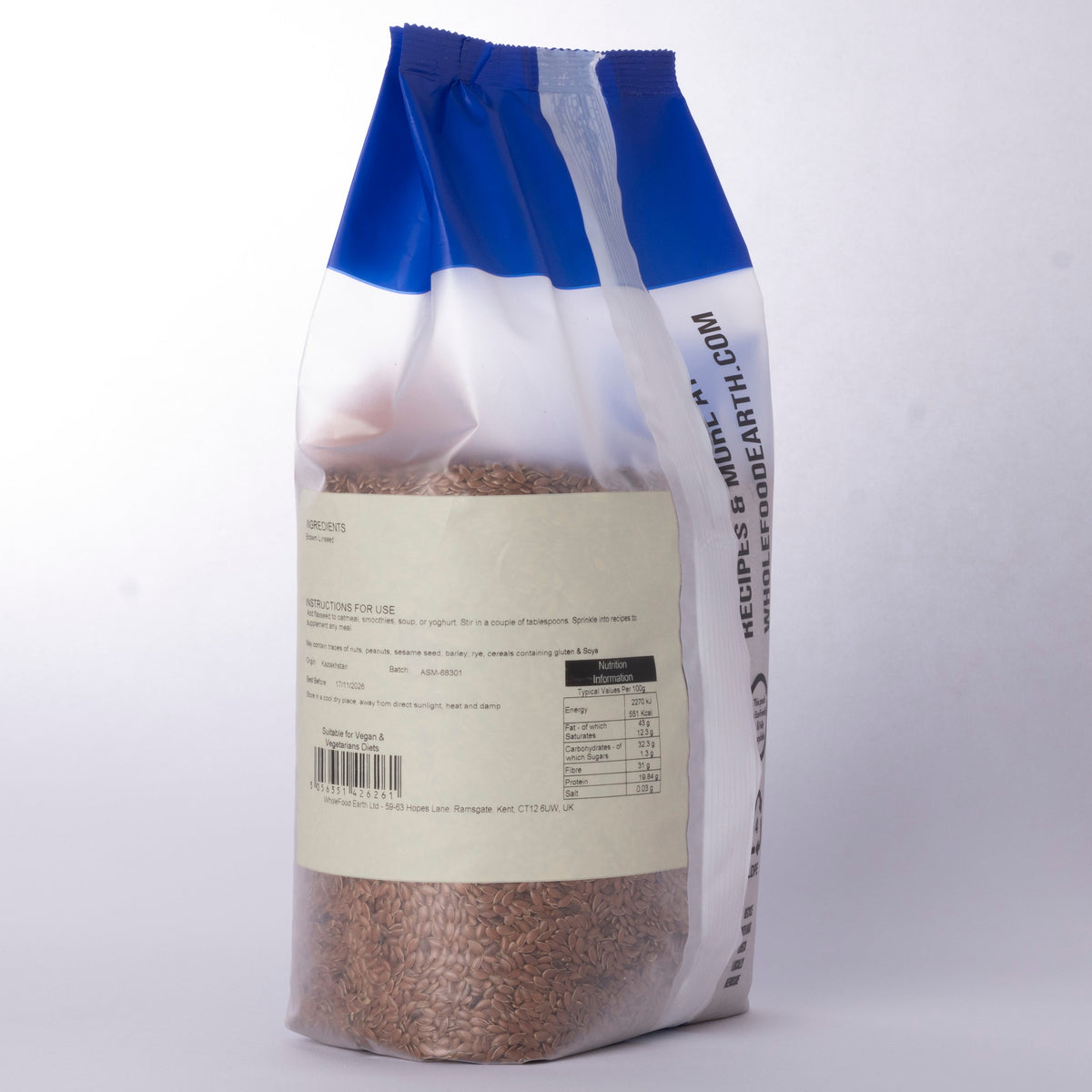 Brown Linseed/Flaxseed - Stock & Prep - 1.5kg