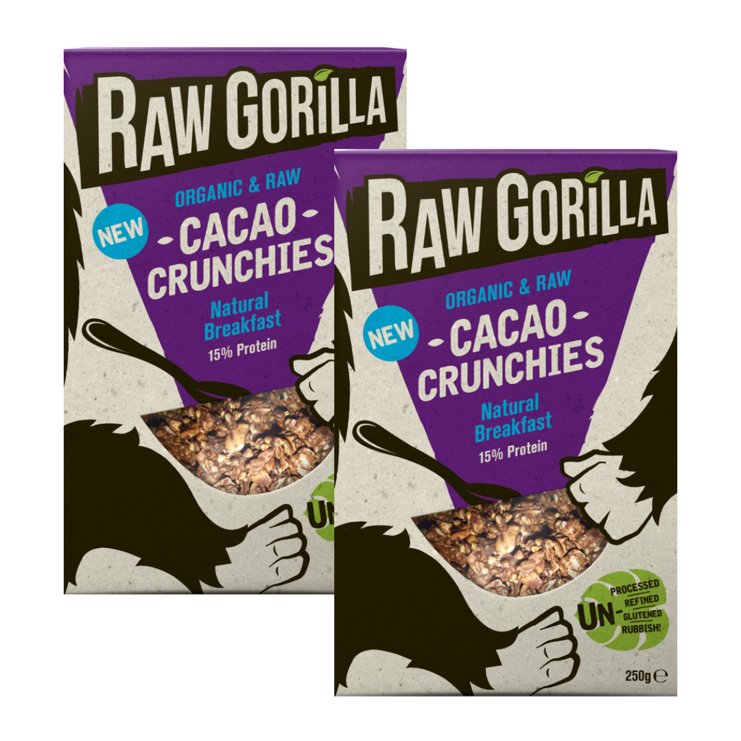 Cacao Crunchies - 250g - RAWGORILLA