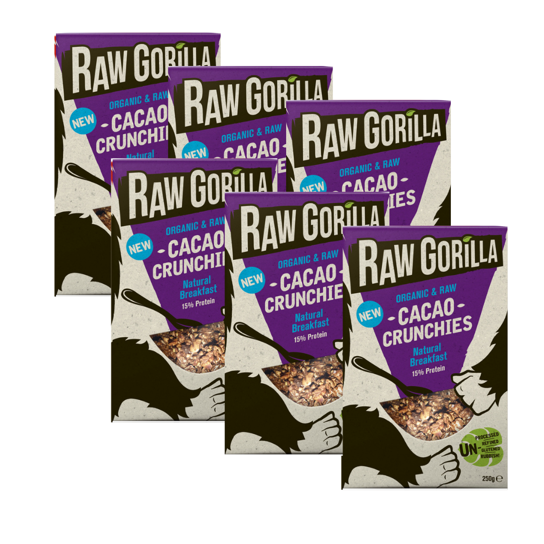Cacao Crunchies - 250g - RAWGORILLA