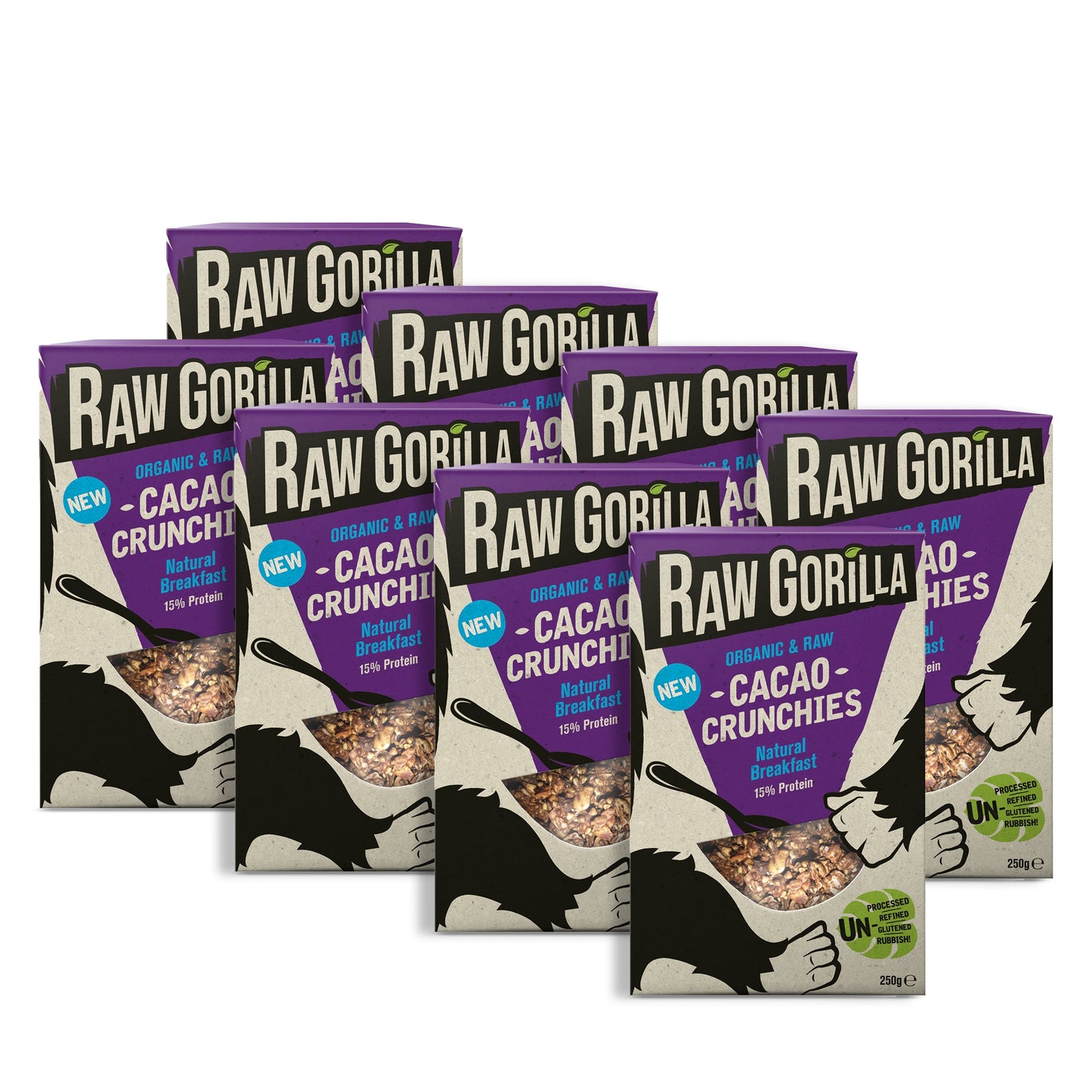 Cacao Crunchies - 250g - RAWGORILLA